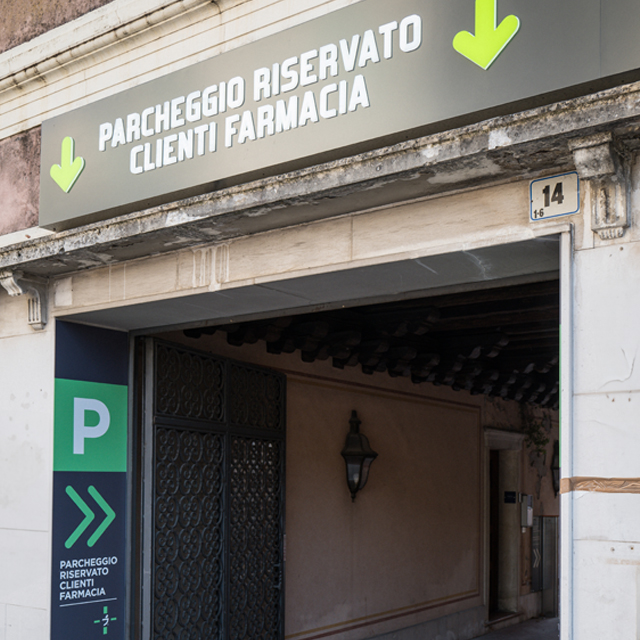 Parcheggio Gratuito Clienti Farmacia